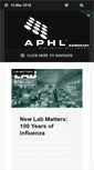 Mobile Screenshot of aphlblog.org