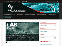 Tablet Screenshot of aphlblog.org